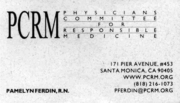 Pamelyn Ferdin's Business Card
