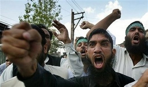 Angry Muslims - like that's something unusual