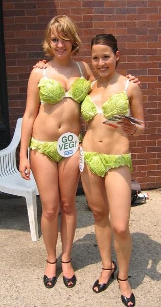 PeTA Lettuce Girls