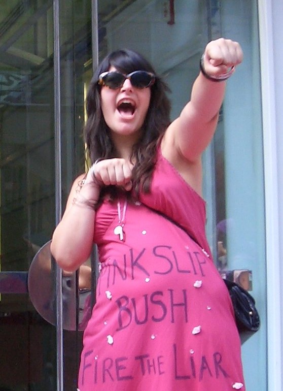 Samantha Miller - Another useless CodePINK Protester