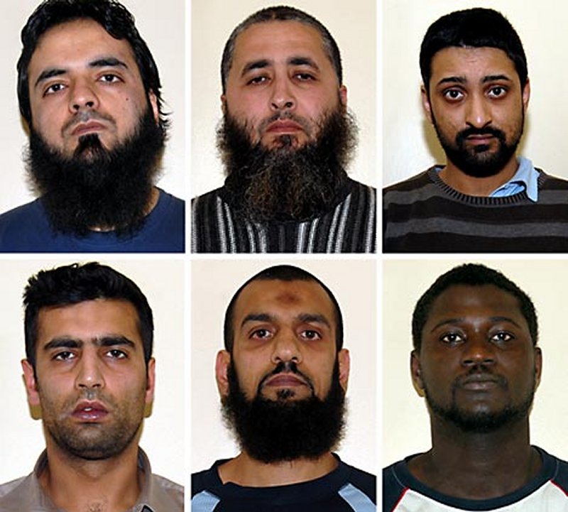 Six Terrorists in England